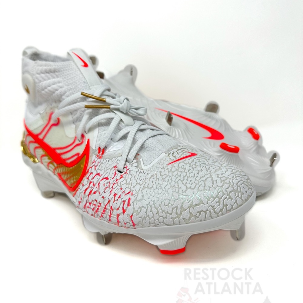 Nike Alpha Huarache NXT Size 13, 8 Playoff Pack DJ6517-161 White Bright Crimson